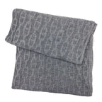 Hermes Chaine D'ancre Pattern Shawl Cotton Silk Scarf — view 2