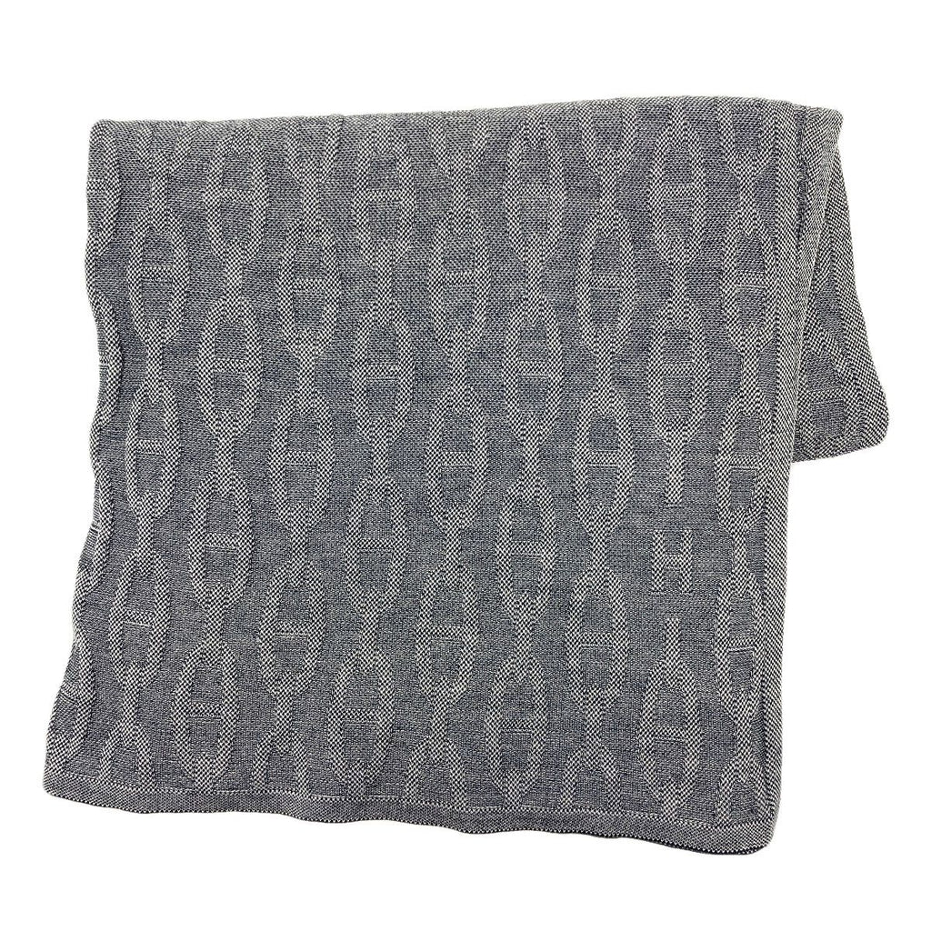 Hermes Chaine D'ancre Pattern Shawl Cotton Silk Scarf