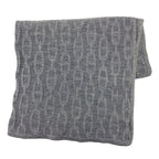 Hermes Chaine D'ancre Pattern Shawl Cotton Silk Scarf