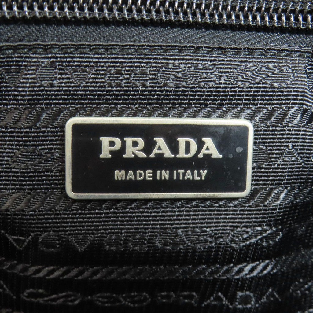 Prada Logo Shoulder Bag Nylon — view 6