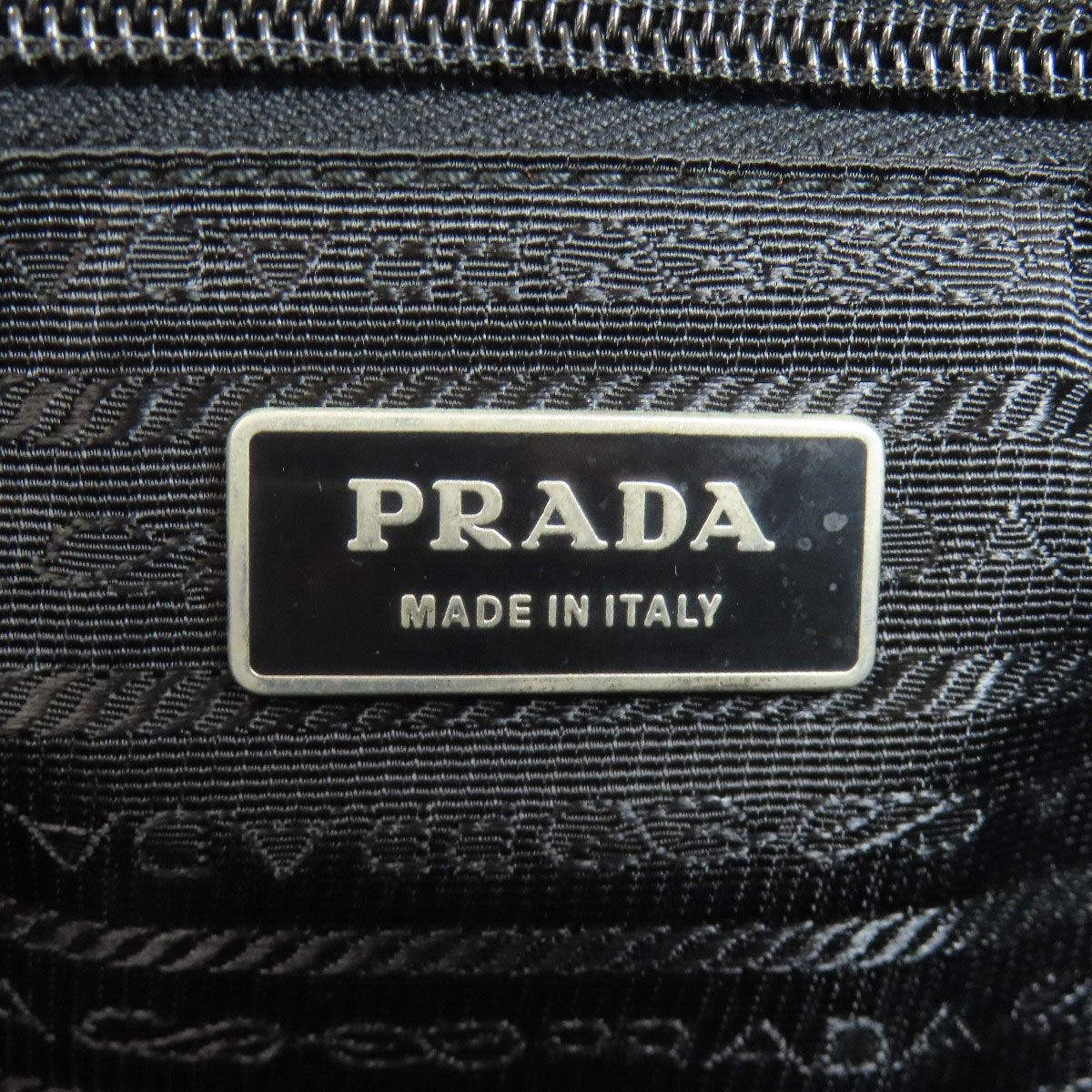 Prada Logo Shoulder Bag Nylon — view 6