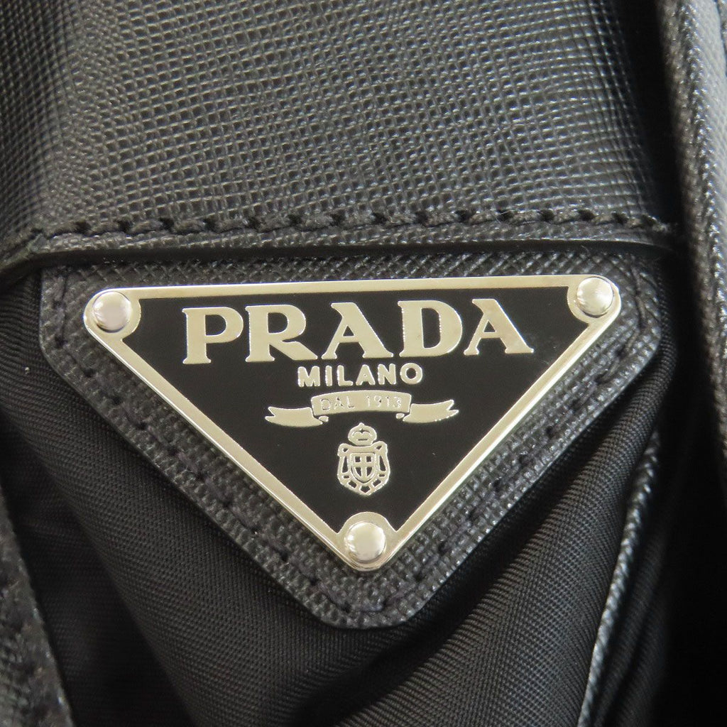 Prada Logo Shoulder Bag Nylon — view 8