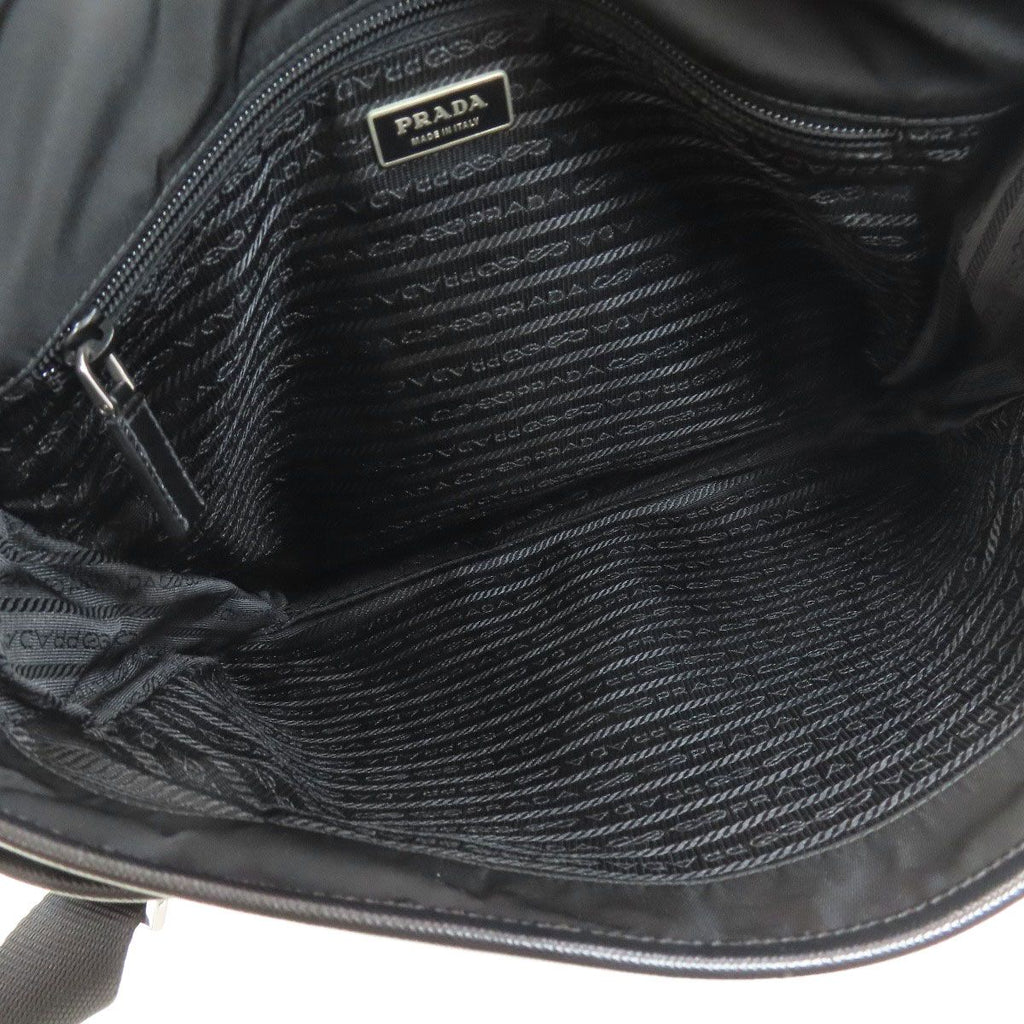 Prada Logo Shoulder Bag Nylon — view 5