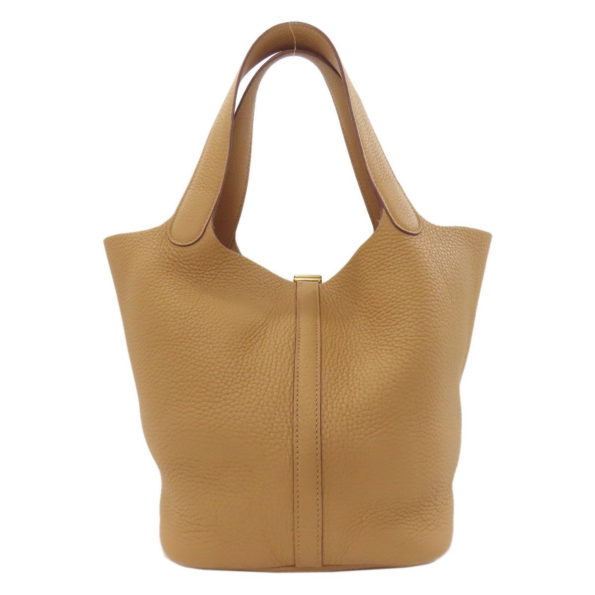 Hermes Picotin Lock MM Gold Handbag Taurillon — view 2