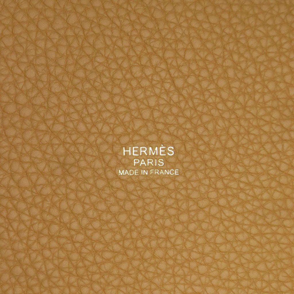 Hermes Picotin Lock MM Gold Handbag Taurillon — view 6