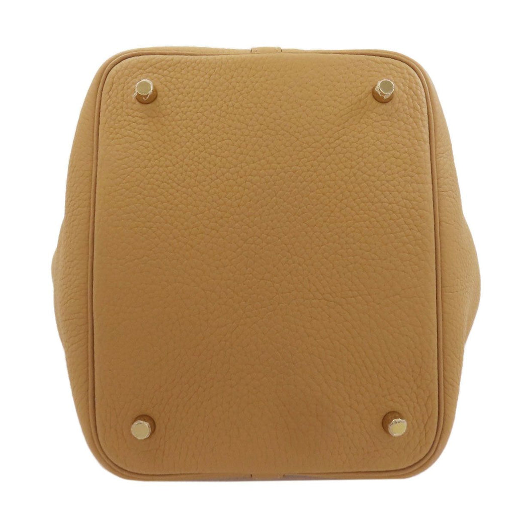 Hermes Picotin Lock MM Gold Handbag Taurillon — view 4