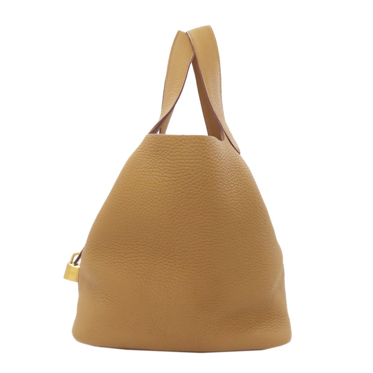Hermes Picotin Lock MM Gold Handbag Taurillon — view 3