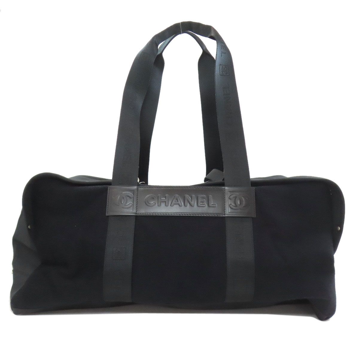 Chanel Sports Line Silver Boston Bag Nylon — view 2