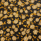 Chanel Camellia Pattern Scarf Silk — view 3
