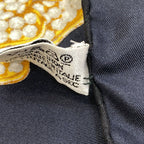 Chanel Camellia Pattern Scarf Silk — view 6