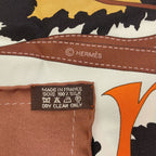Hermes Carre 90 Monsieur & Madame Scarf Silk — view 5
