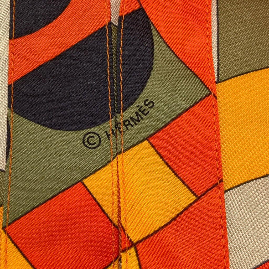 Hermes Petit Ash Eco Tote Silk — view 8