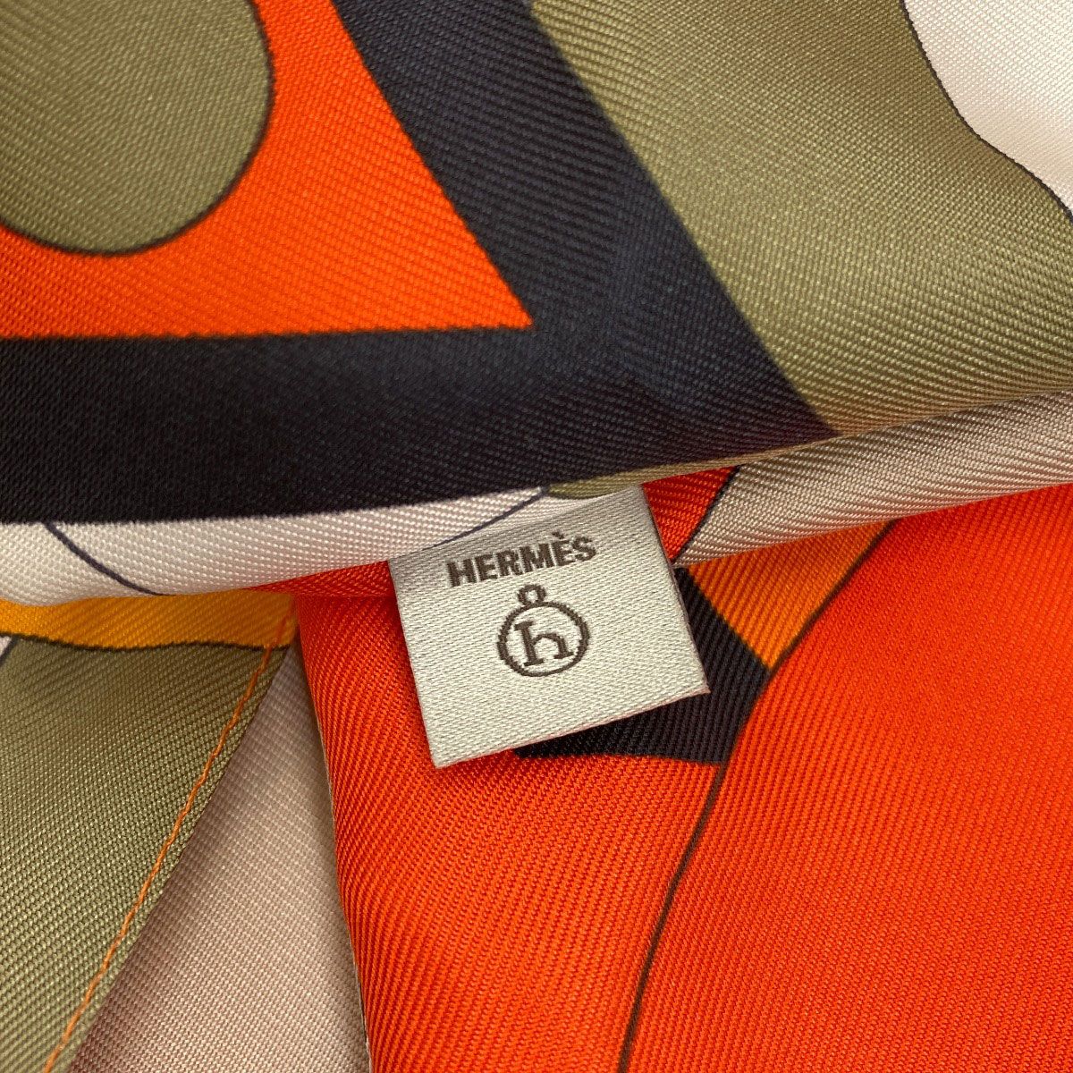 Hermes Petit Ash Eco Tote Silk — view 7