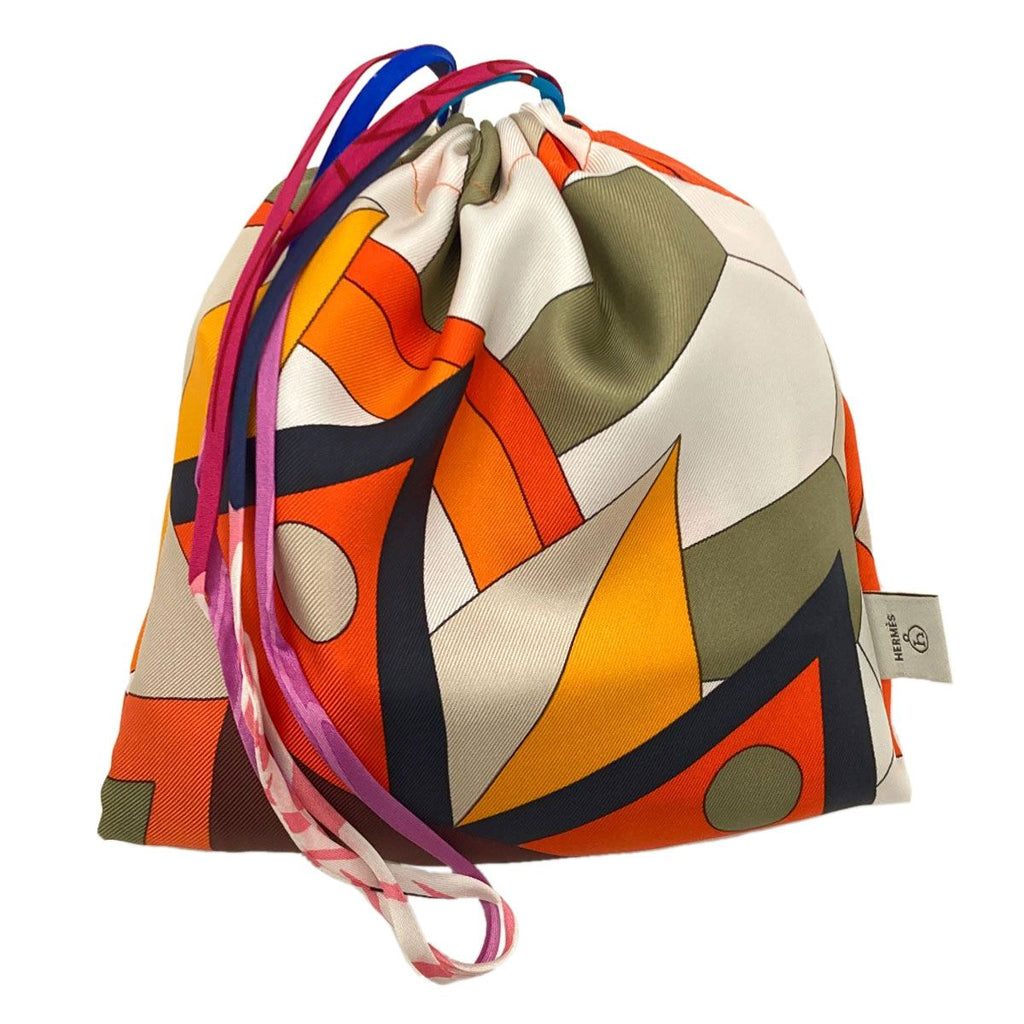 Hermes Petit Ash Eco Tote Silk — view 5