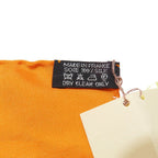 Hermes Pocket Square Pochette Fassonne Grand Handkerchief Bandana Scarf Silk — view 5
