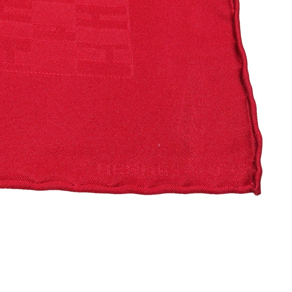 Hermes Pocket Square Pochette Fassonne Grand Handkerchief Bandana Scarf Silk — view 3