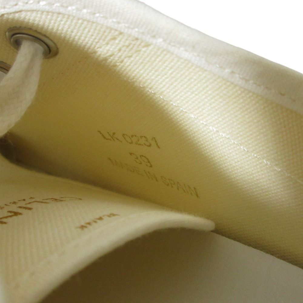 Celine Blank Low Top Sneakers 39 White — view 8