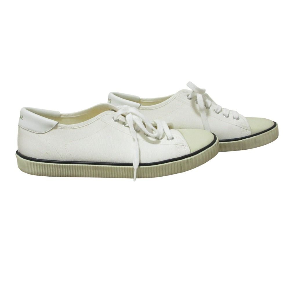 Celine Blank Low Top Sneakers 39 White — view 3