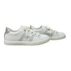 Hermes Avantage Leather Sneakers 38 White — view 3