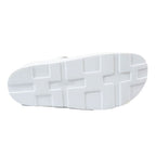 Hermes Enid Thick Sole Leather Sandals Shoes Platform Diamant Buckle Logo — view 6