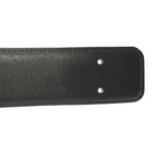 Hermes Horse Buckle Reversible Belt Vintage Black Brown Gold — view 4