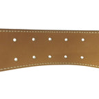 Hermes Horse Buckle Reversible Belt Vintage Black Brown Gold — view 5