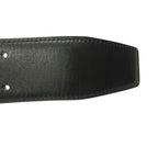 Hermes Horse Buckle Reversible Belt Vintage Black Brown Gold — view 6