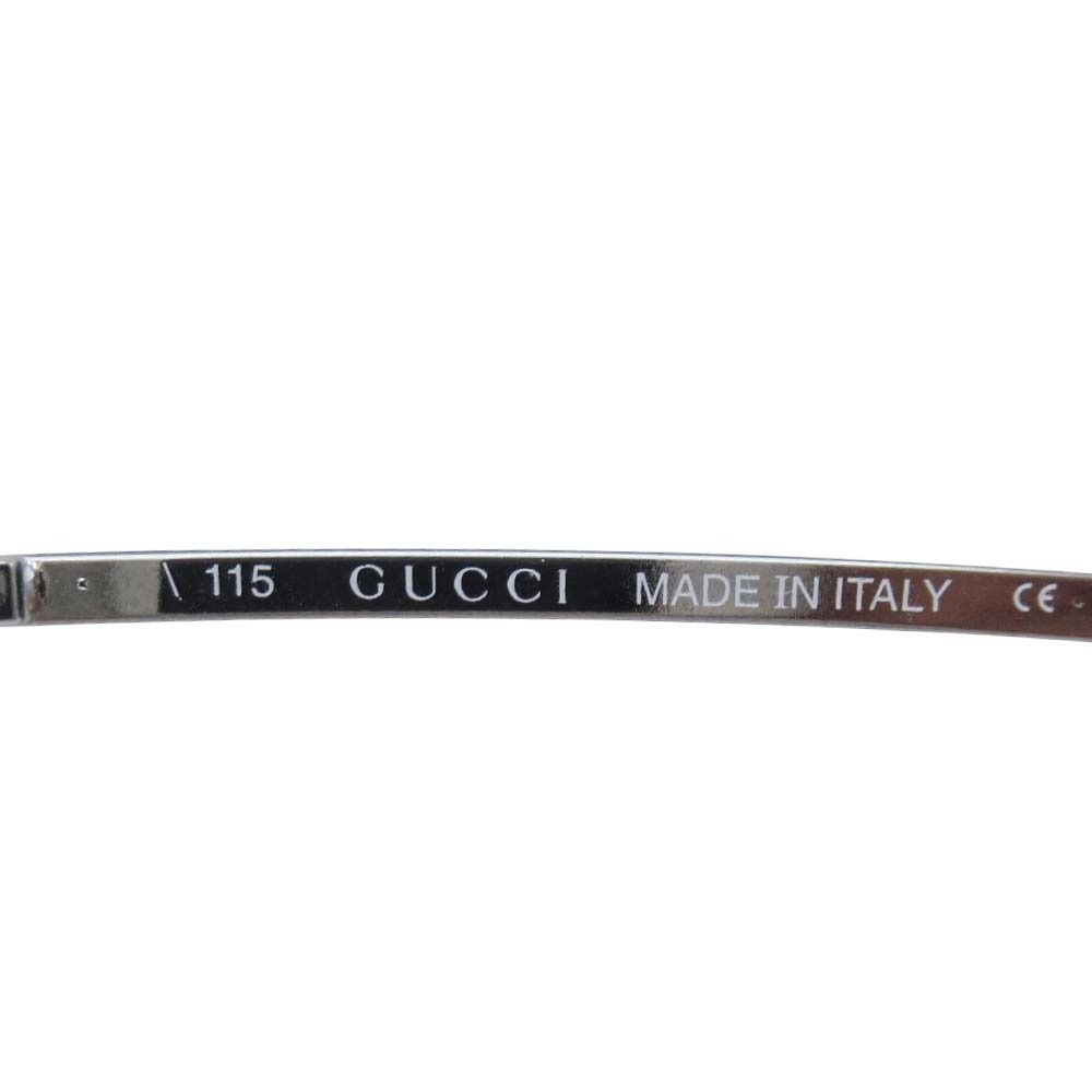 Gucci S Rimless Sunglasses Double Bridge Eyewear Gradient Lens Green — view 7