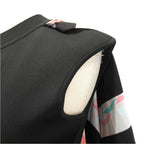 Hermes Julia's Dream Carre Scarf Cape Knit Dress 34 Black Multicolor — view 8