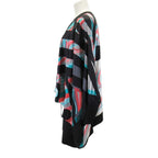 Hermes Julia's Dream Carre Scarf Cape Knit Dress 34 Black Multicolor — view 2