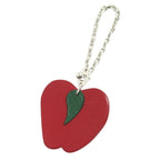 Hermes Polished Porte Cles Apple Key Holder Charm Leather