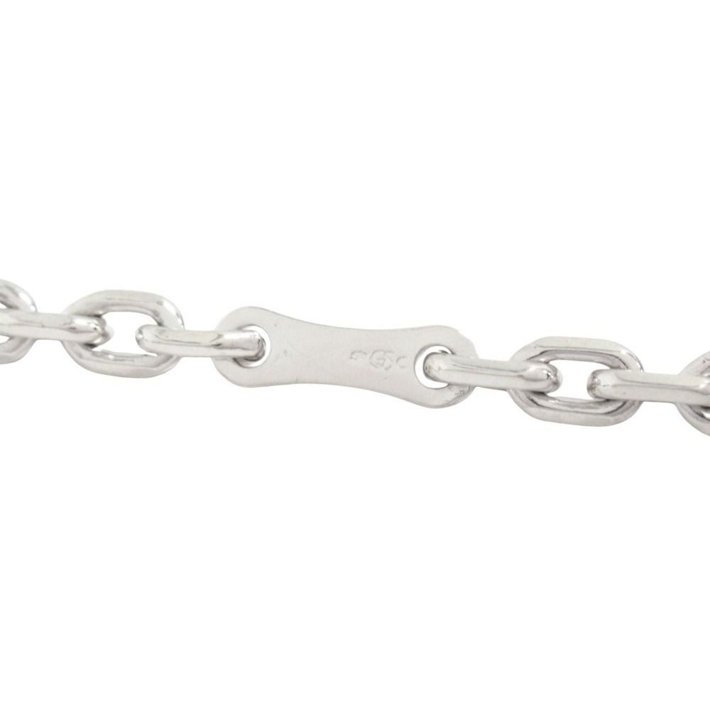 Hermes Polished Porte Cles Plum Key Holder Charm Leather Purple Silver — view 5