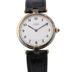 Cartier Must Vendome LM Watch Silver Dial Vintage