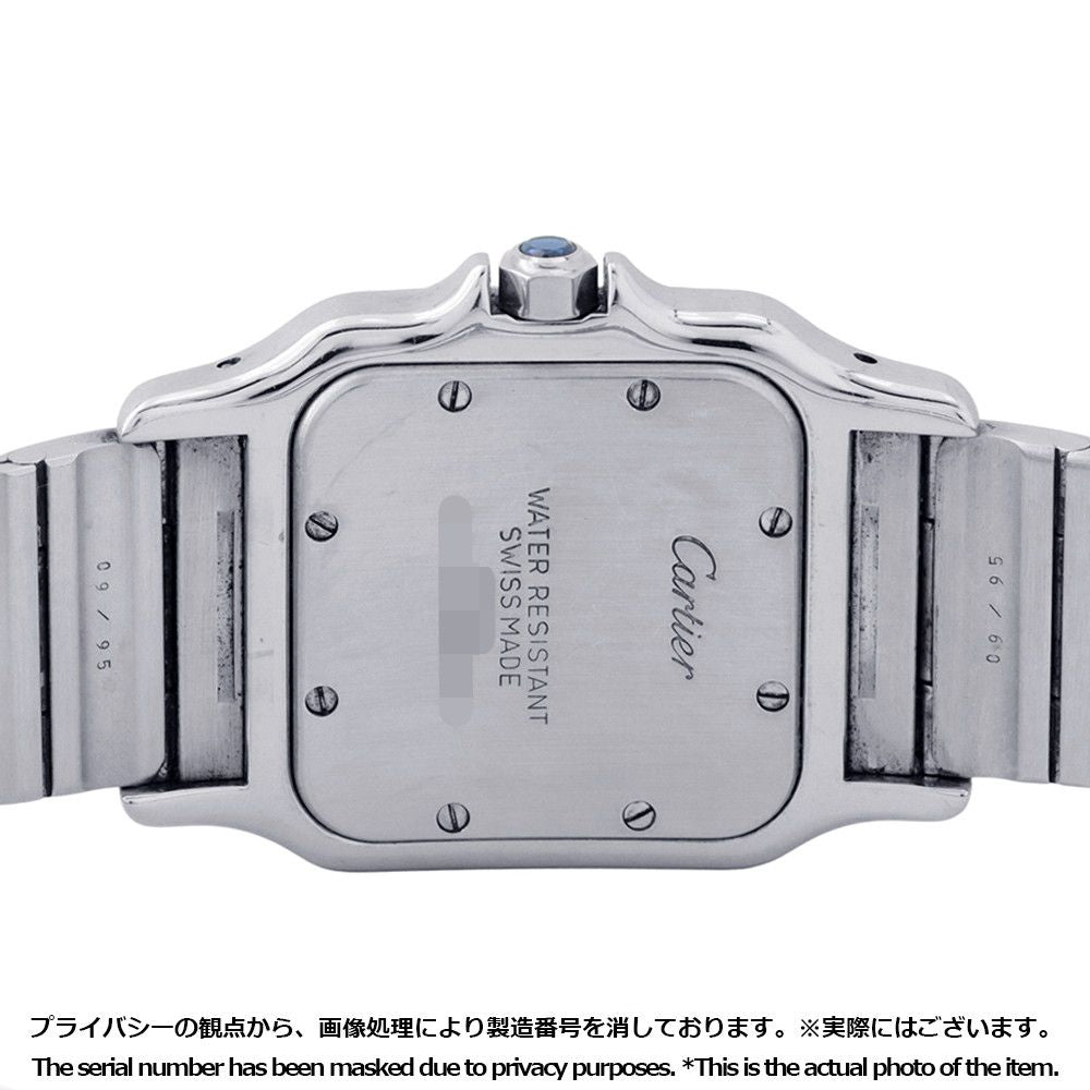 Cartier Santos Galbe LM Watch Ivory Dial — view 3