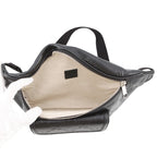 Gucci Belt Bag GG Embossed Bag Leather Black — view 6
