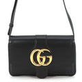 Gucci Shoulder Bag GG Marmont Ali Small Leather Black