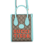 Gucci Interlocking Tiger GG Supreme 2-Way Mini Shoulder