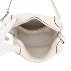 Gucci Shoulder Bag GG Embossed Leather White — view 5