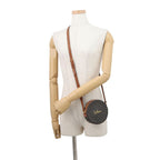 Celine Shoulder Bag Triomphe Round Leather Pochette — view 4