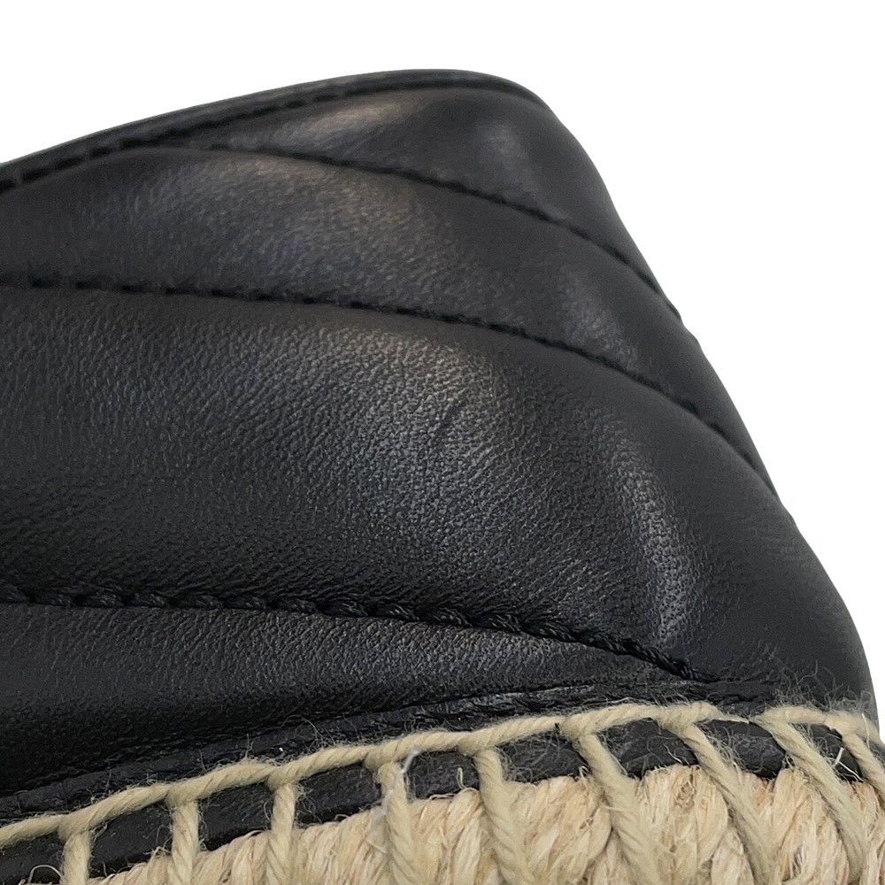 Gucci Espadrilles 2.0 GG Marmont 34.5 Shoes Black — view 8
