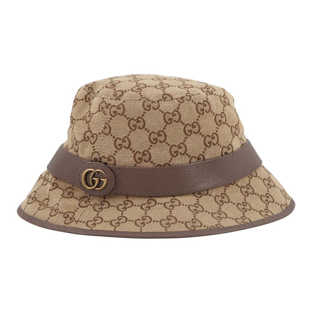 Gucci Bucket Hat GG Canvas Fedora — view 2