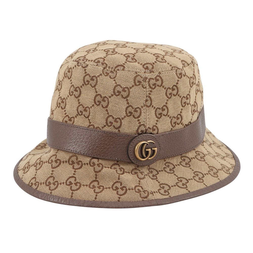 Gucci Bucket Hat GG Canvas Fedora