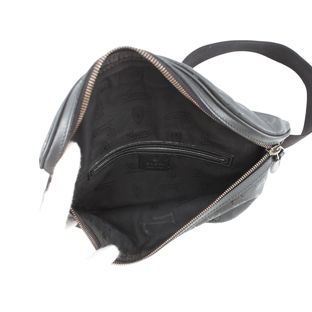 Gucci Belt Bag GG Supreme Black — view 6