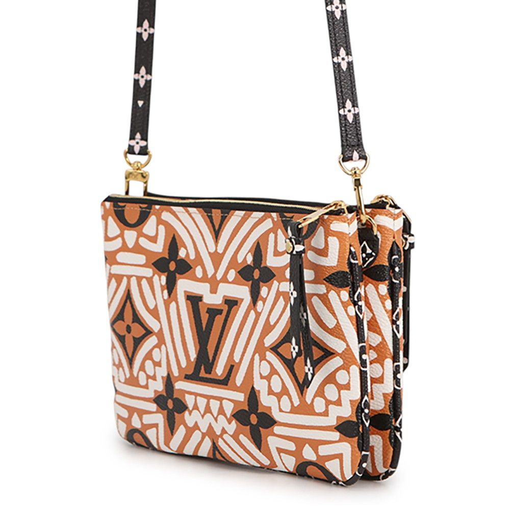 Louis Vuitton Shoulder Bag Monogram LV Crafty Pochette Double Zip 2-Way — view 2