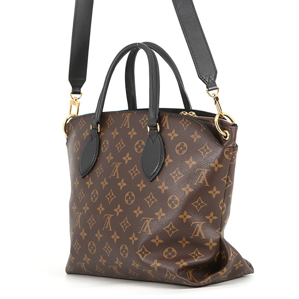 Louis Vuitton Handbag Monogram Flower Zipped Tote MM 2-Way — view 2