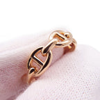Hermes Ring Chaine D'ancre PM Enchainee 18k Pink Gold — view 5