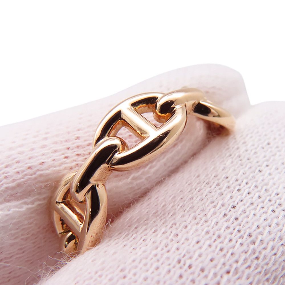 Hermes Ring Chaine D'ancre PM Enchainee 18k Pink Gold — view 7
