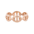 Hermes Ring Chaine D'ancre PM Enchainee 18k Pink Gold