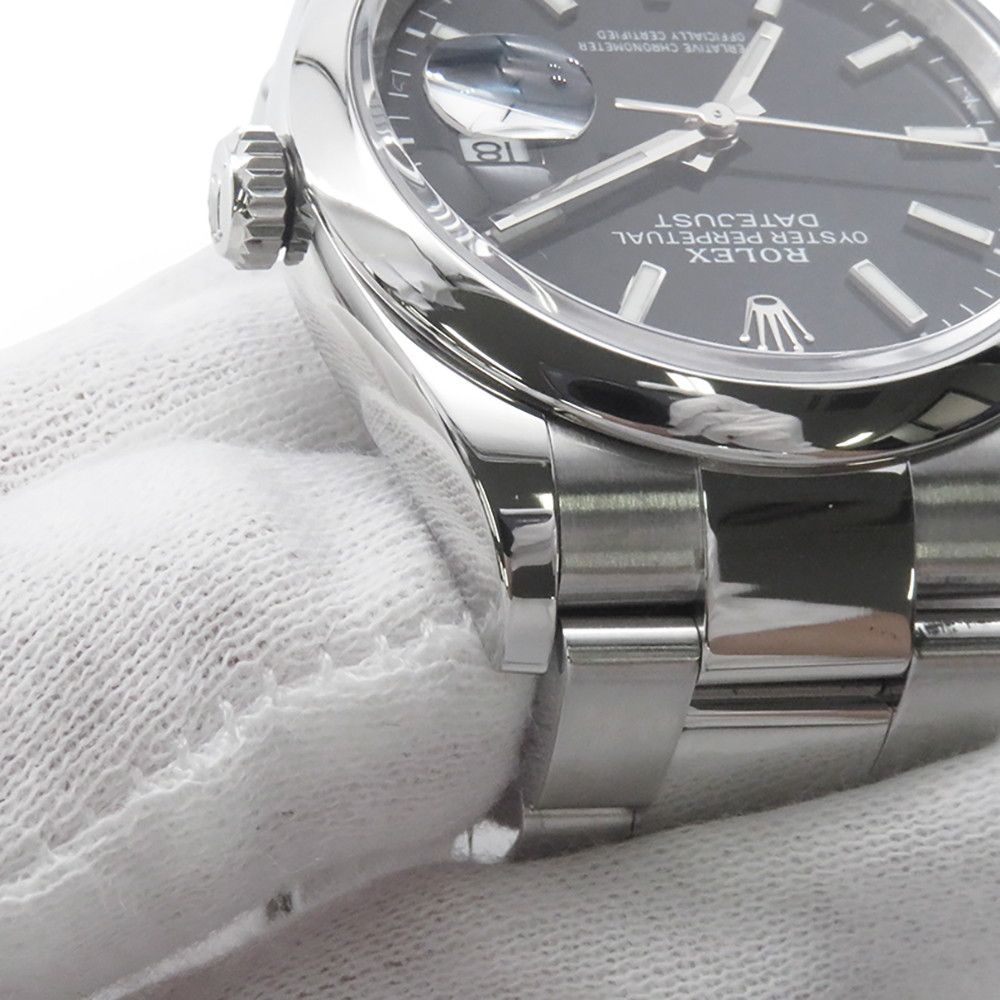 Rolex Datejust 36 Random Syria Loulou Watch Black Dial — view 6