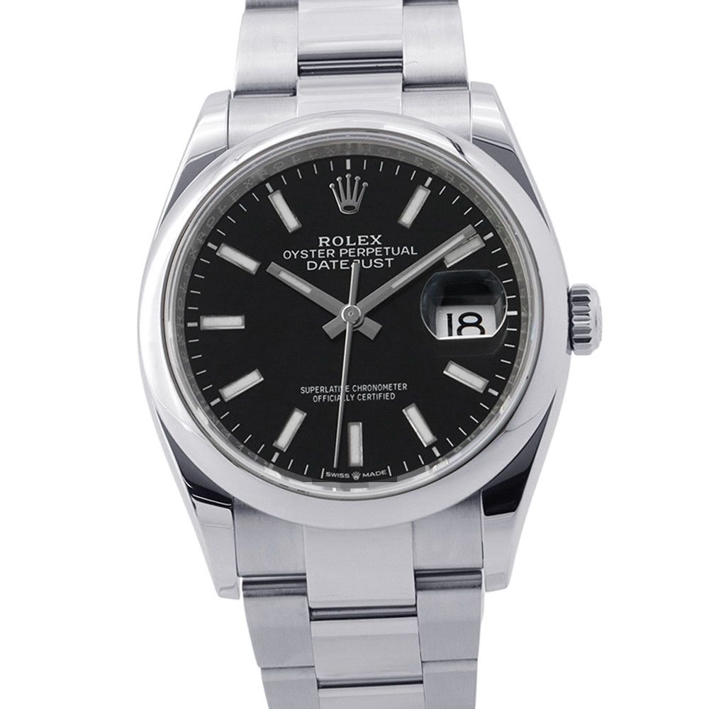 Rolex Datejust 36 Random Syria Loulou Watch Black Dial
